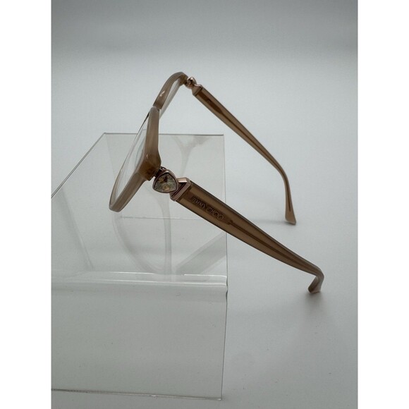 Jimmy Choo JC317 09Q 54 BROWN Women's Eyewear Frames Jeweled Rhinestone - Picture 3 of 7